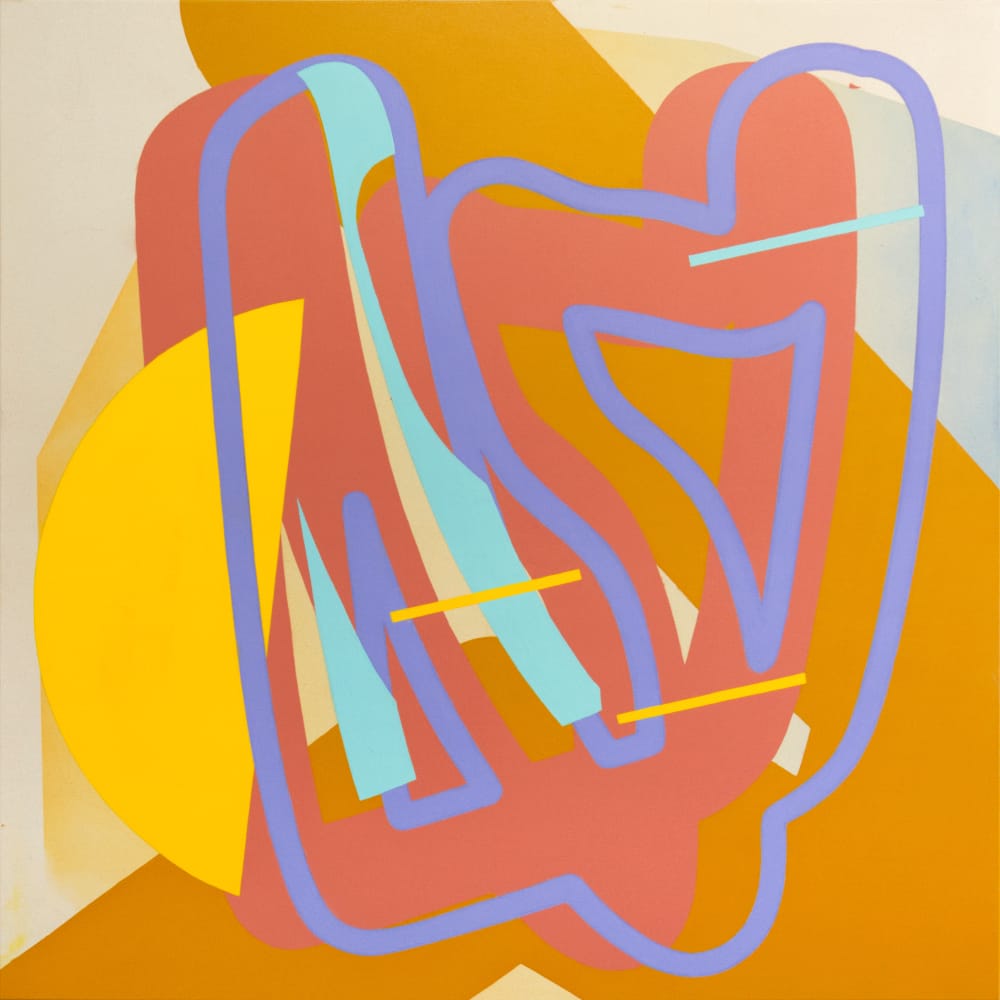 ledo's painting titled Push Forward